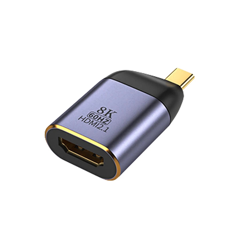 USB Type C to HDMI 2.1 Cable/Plug 8K 60HZ 4K for Cell Phone TV  MacBook iPad Samsung Xiaomi mi USBC Adapter Video Wire Converter