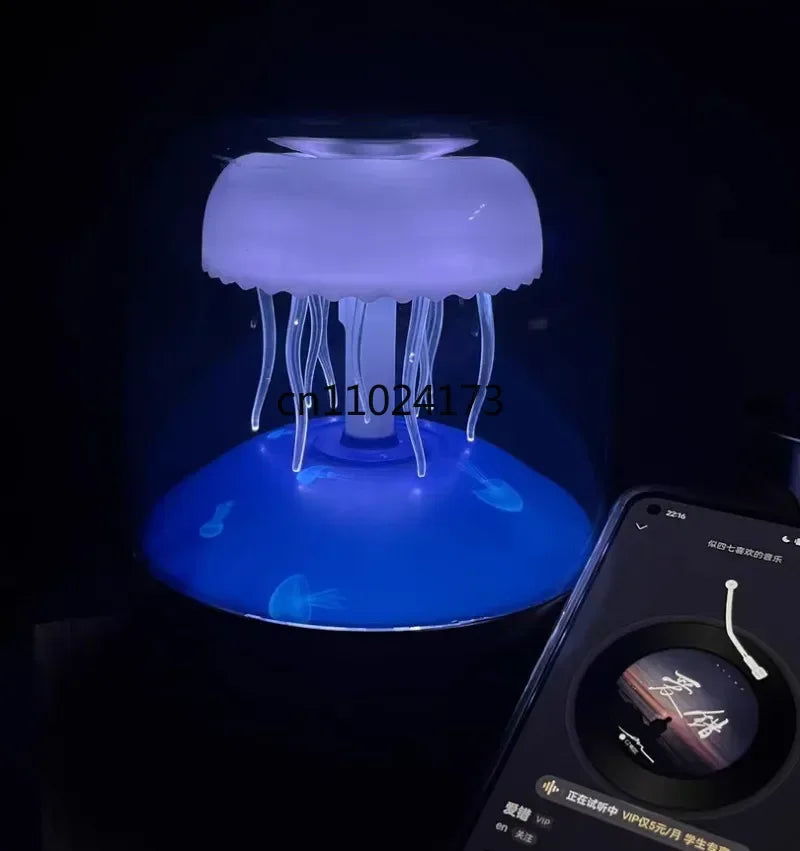 Home Theater Sound System Sound Box V6Pro Jellyfish Wireless Bluetooth Speaker Subwoofer RGB Lamp TWS TF Card AUX Creative Audio