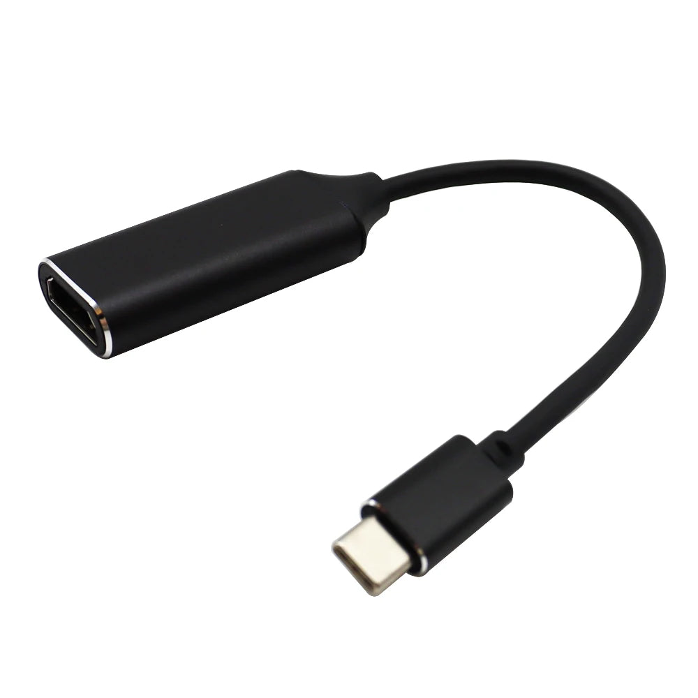 Type C To HDMI-Compatible Adapter Cable USB C 4K USB 3.1 HDTV Converter Cable For Projector PC MacBook Pro Laptops Tablet Huawei